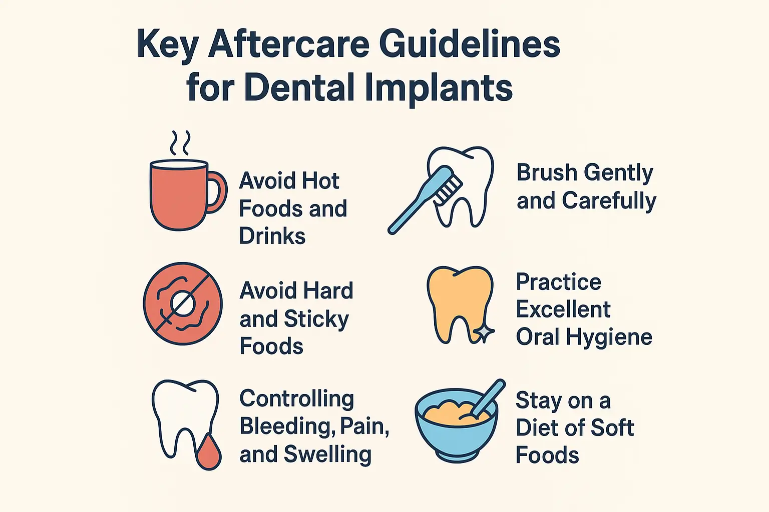 Key Aftercare Guidelines for Dental Implants