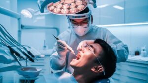 cosmetic tooth filling